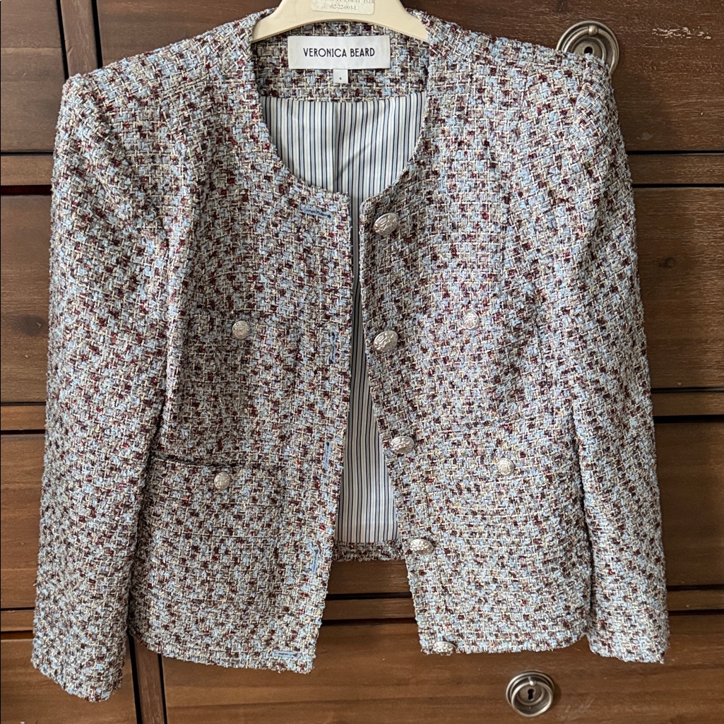 Veronica Beard Women's Tweed Blazer - Size 6